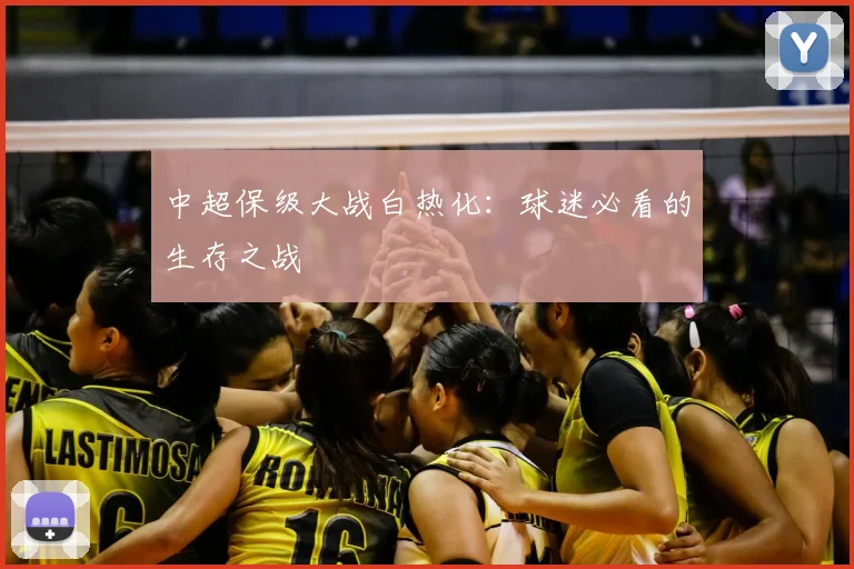 中超保级大战白热化:球迷必看的生存之战